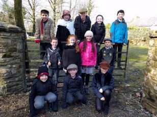 Mr Hart's class visit The Ulster American Folk Park