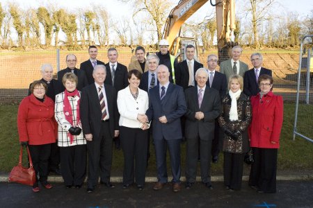 Dignitaries who attended the sod cutting ceremony