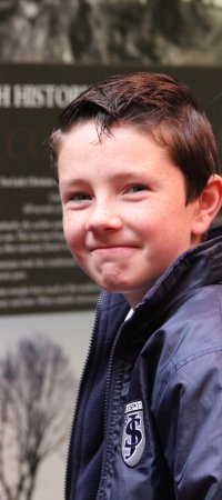 Harri at the Navan Centre