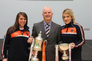 Kelly Mallon & Siobhan Feeney visit St. Joseph\'s