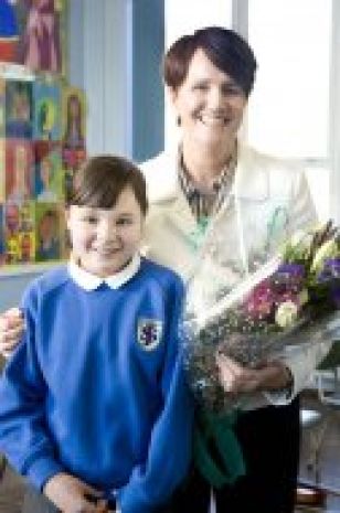 Minister of Education CaitrÃona Ruane visits our school