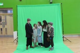 Primary 6 & 7 shoot their film