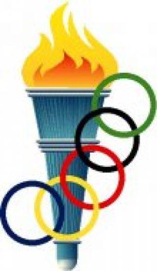 Olympic Torch visits St. Joseph's