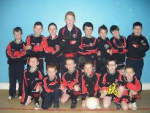P5 and P6 boys attend Indoor football Blitz