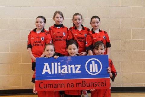 Indoor Camogie team