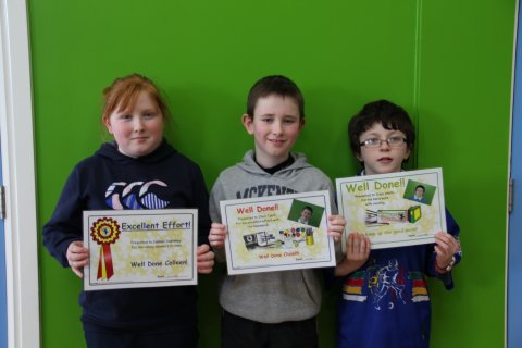 Young writers and certificates