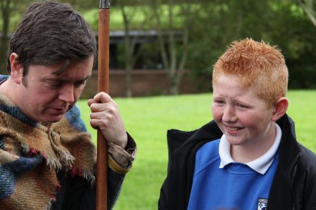 Paul picks a fight with a Celtic Warrior