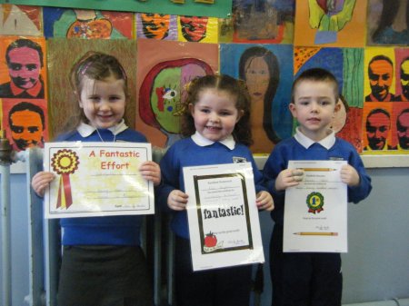 Certificates P1 & Reception