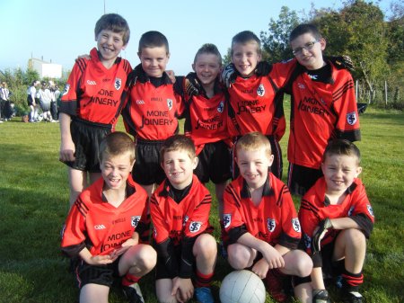 P5 boys who attended football blitz