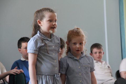 Traditional Group celebrate St. Patrick's Day