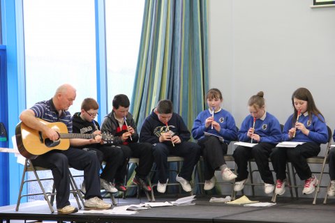 Traditional Group celebrate St. Patrick's Day