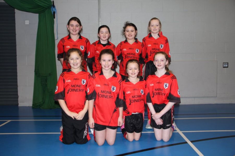 KS2 girls compete in camogie competition