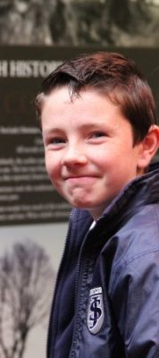 Harri at the Navan Centre