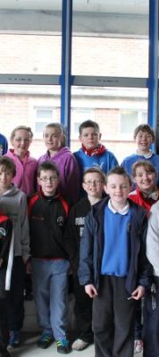Pupils in new school